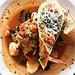 A photo of a Cioppino entree at the Shoals Restaurant.